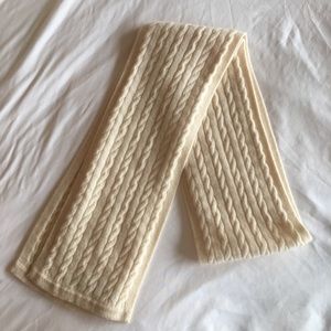 Landsend Cream Cashmere Scarf